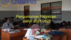 Pengumuman Registrasi Ganjil 2021-2022