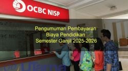Pengumuman Pembayaran Biaya Pendidikan Semester Ganjil 2025-2026