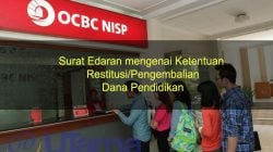 Surat Edaran mengenai Ketentuan Restitusi/Pengembalian Dana Pendidikan